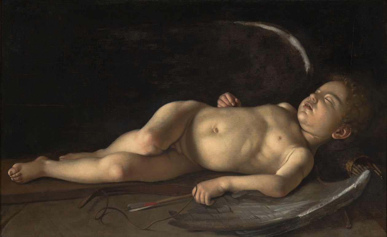 Alvó Ámor alkotó: Caravaggio