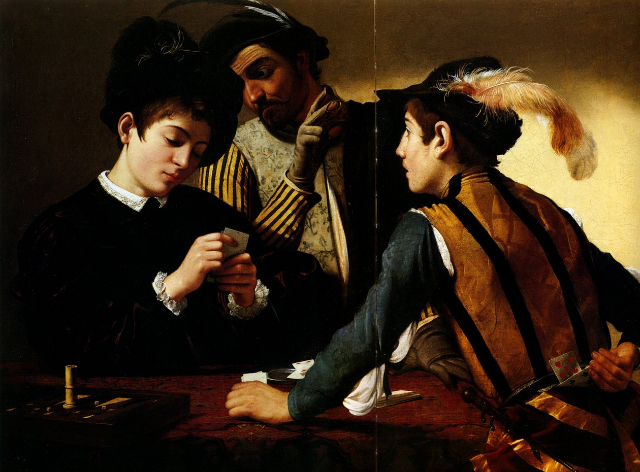 A kártyavárók alkotó: Michelangelo Merisi Caravaggio