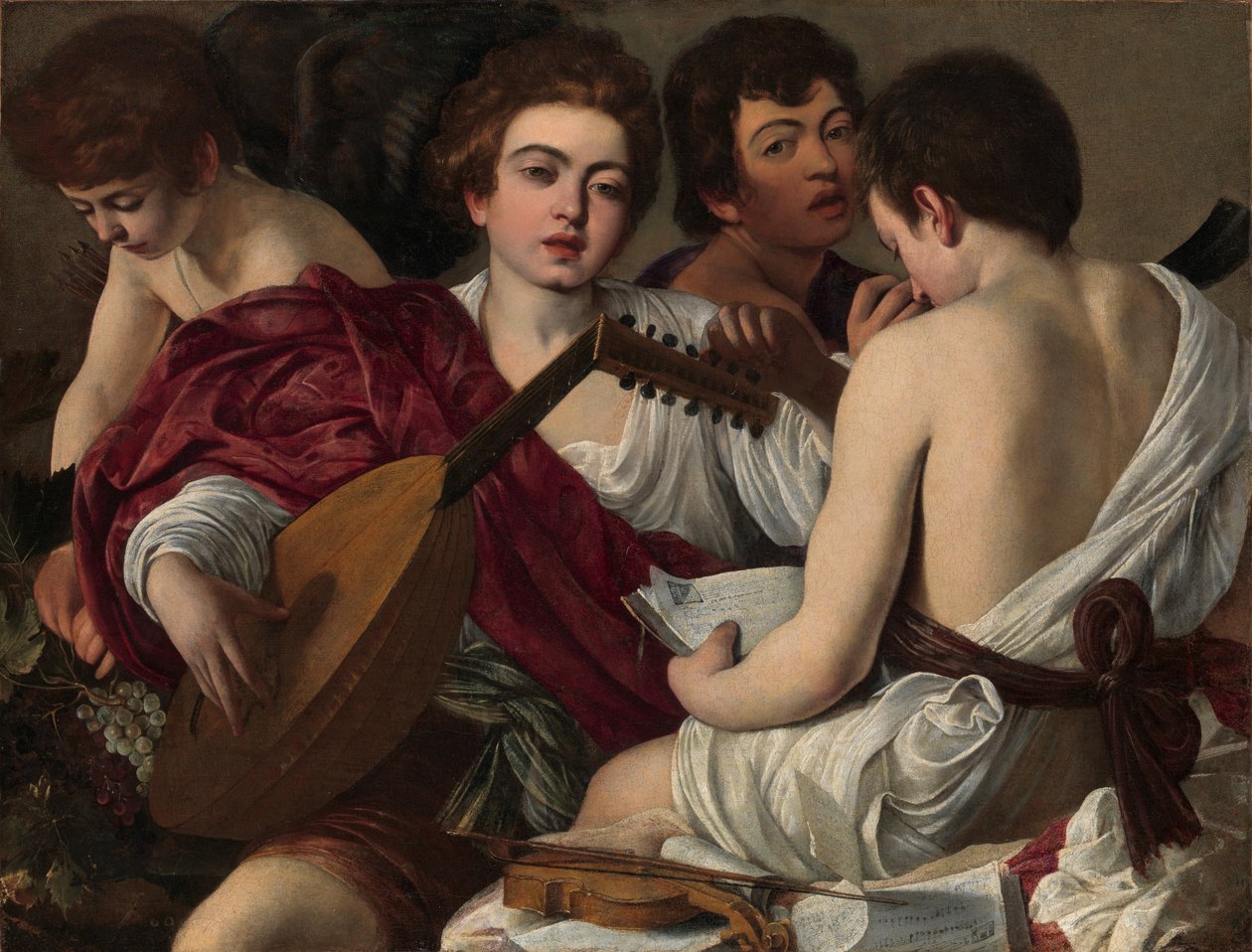 A zenészek alkotó: Caravaggio