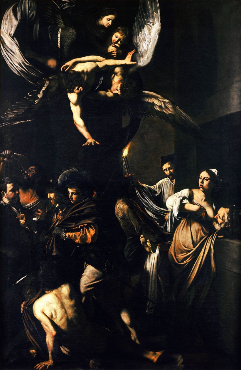 Az irgalmasság hét műve alkotó: Caravaggio