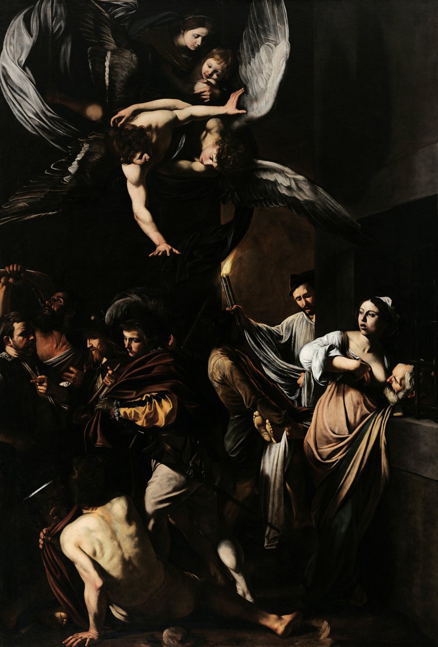 Az irgalmasság hét műve alkotó: Caravaggio
