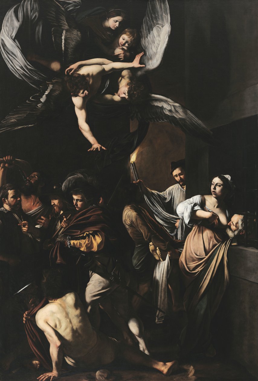 Az irgalmasság hét műve alkotó: Caravaggio