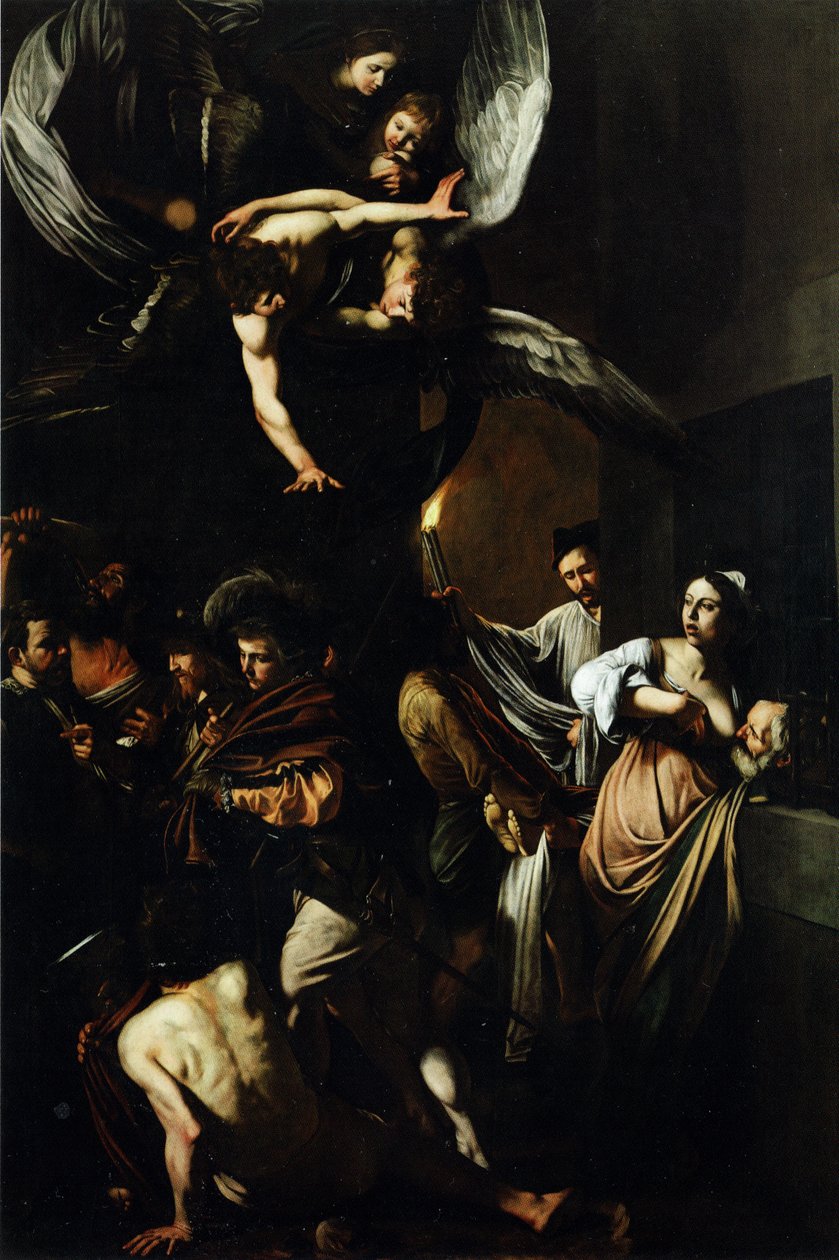 Az irgalmasság hét műve alkotó: Caravaggio