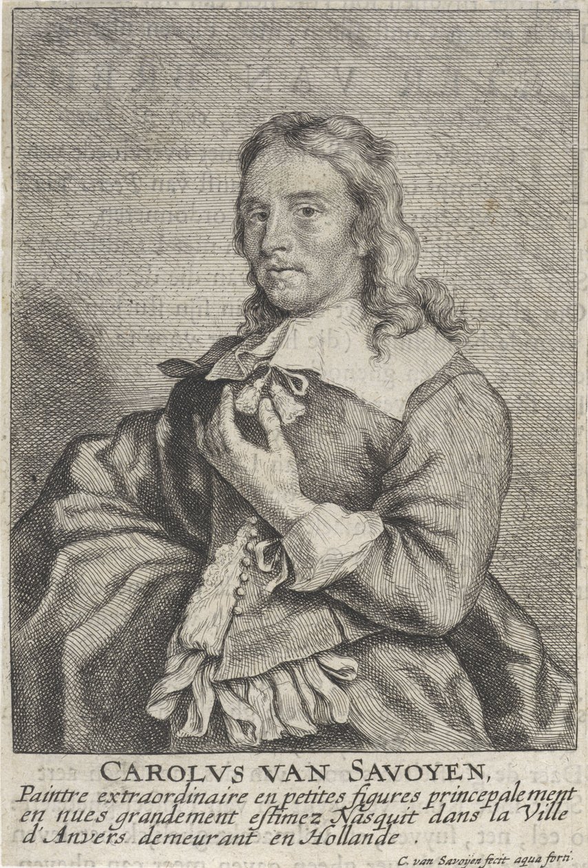 Önarckép alkotó: Carel van Savoyen