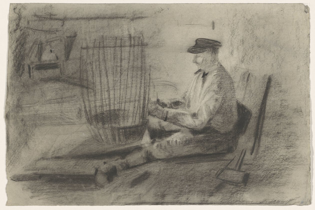 A férfi készítő alkotó: Carel Adolph Lion Cachet