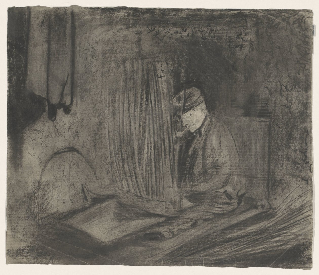 A férfi készítő alkotó: Carel Adolph Lion Cachet