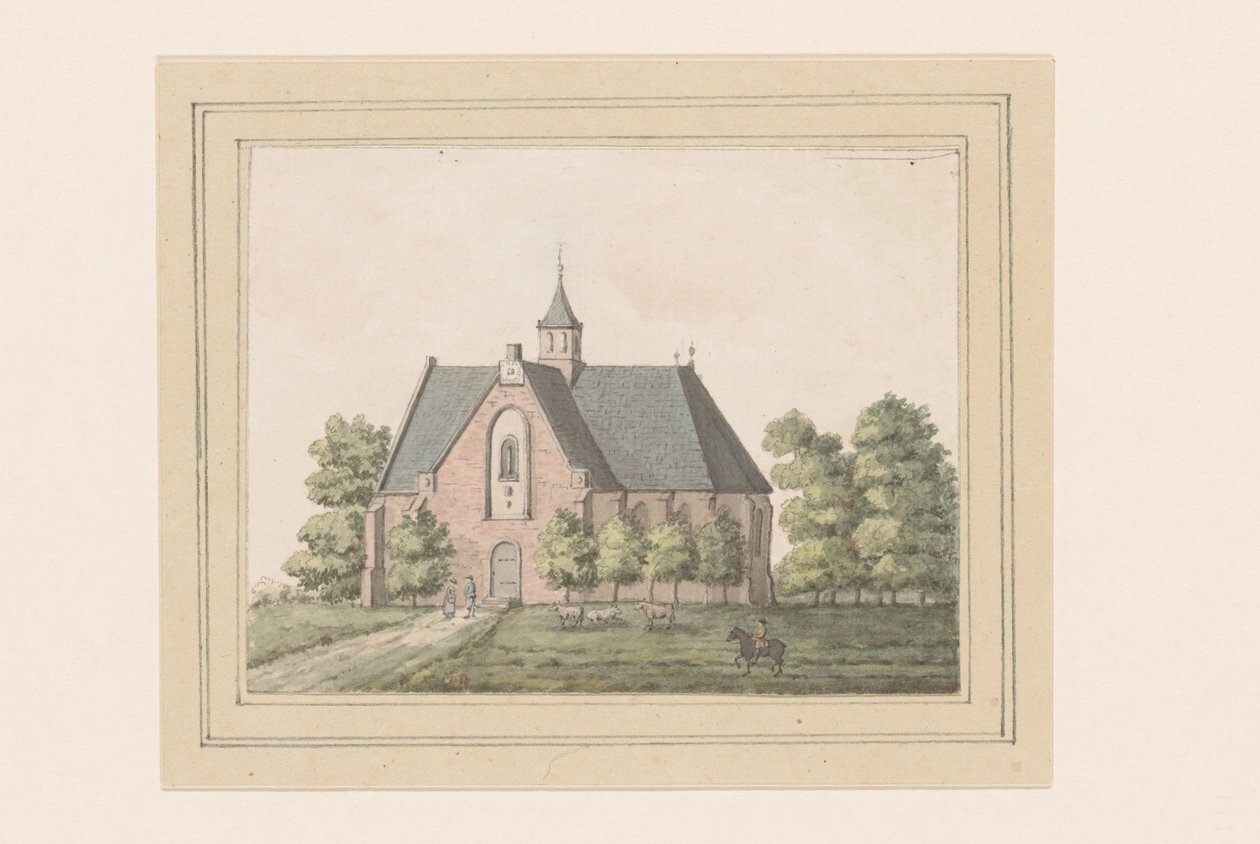 A figurák röpködnek az olvasószekrényben Az olvasószekrény 1857 (cím a tárgyon) alkotó: Carel Christiaan Antony Last
