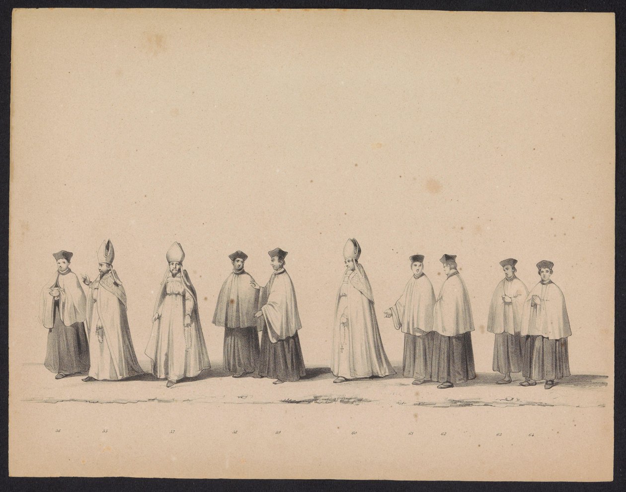 Az utrechti hallgatók maskarádéja, 1846 (11. tábla) A jelmezes körmenet ábrázolása, amely II. Fülöp spanyol herceg utrechti körmenetét ábrázolja, 1549. október 3-án, 1846. június 17-én tartotta H.H. Az Utrechtsche diákjai alkotó: Carel Christiaan Antony Last