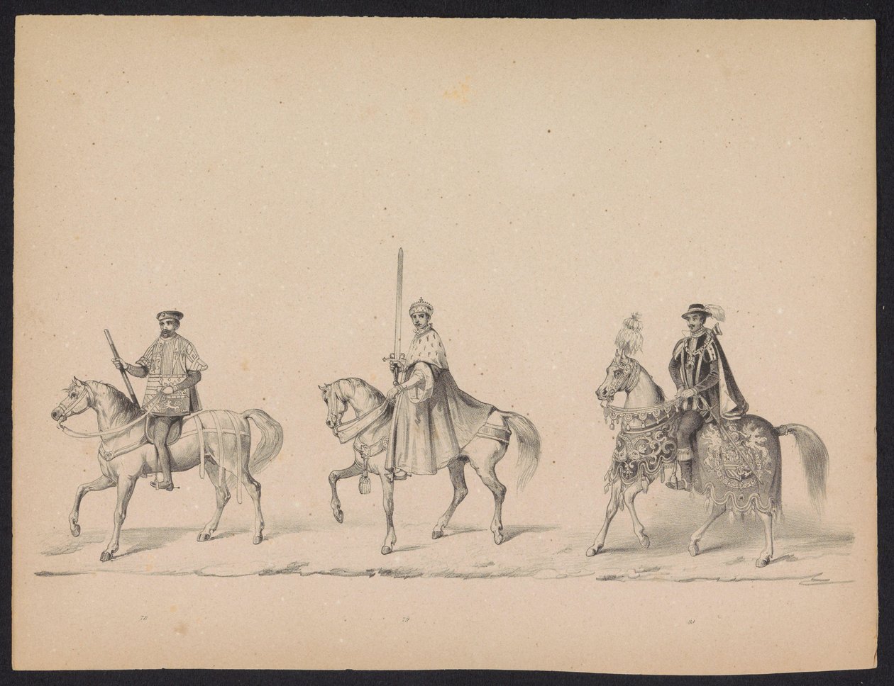 Az utrechti hallgatók maskarádéja, 1846 (14. tábla) A jelmezes körmenet ábrázolása, amely II. Fülöp spanyol herceg utrechti körmenetét ábrázolja, 1549. október 3-án, 1846. június 17-én tartotta H.H. Az Utrechtsche diákjai alkotó: Carel Christiaan Antony Last