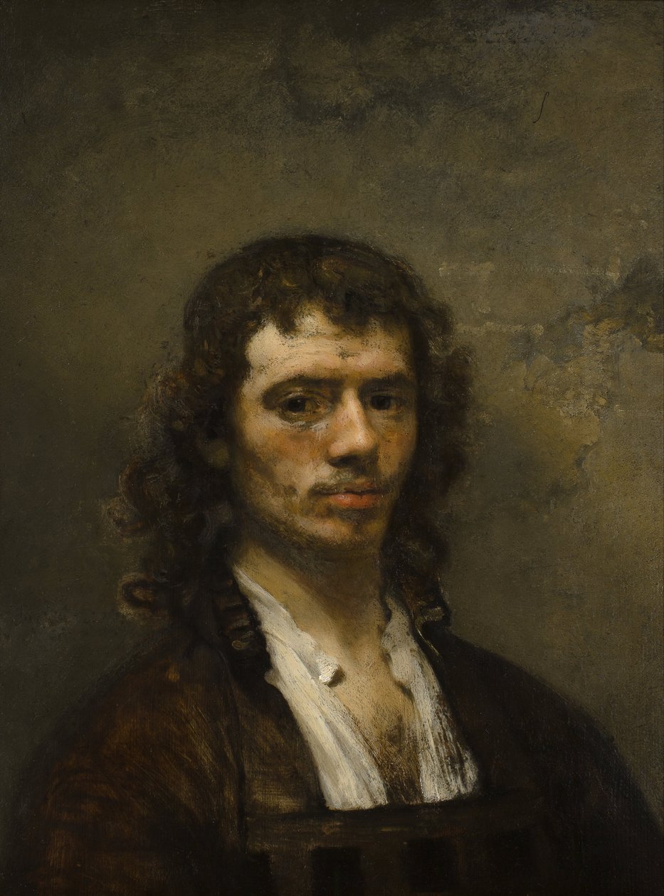 Önarckép, 1645 körül (olaj, tábla) alkotó: Carel Fabritius