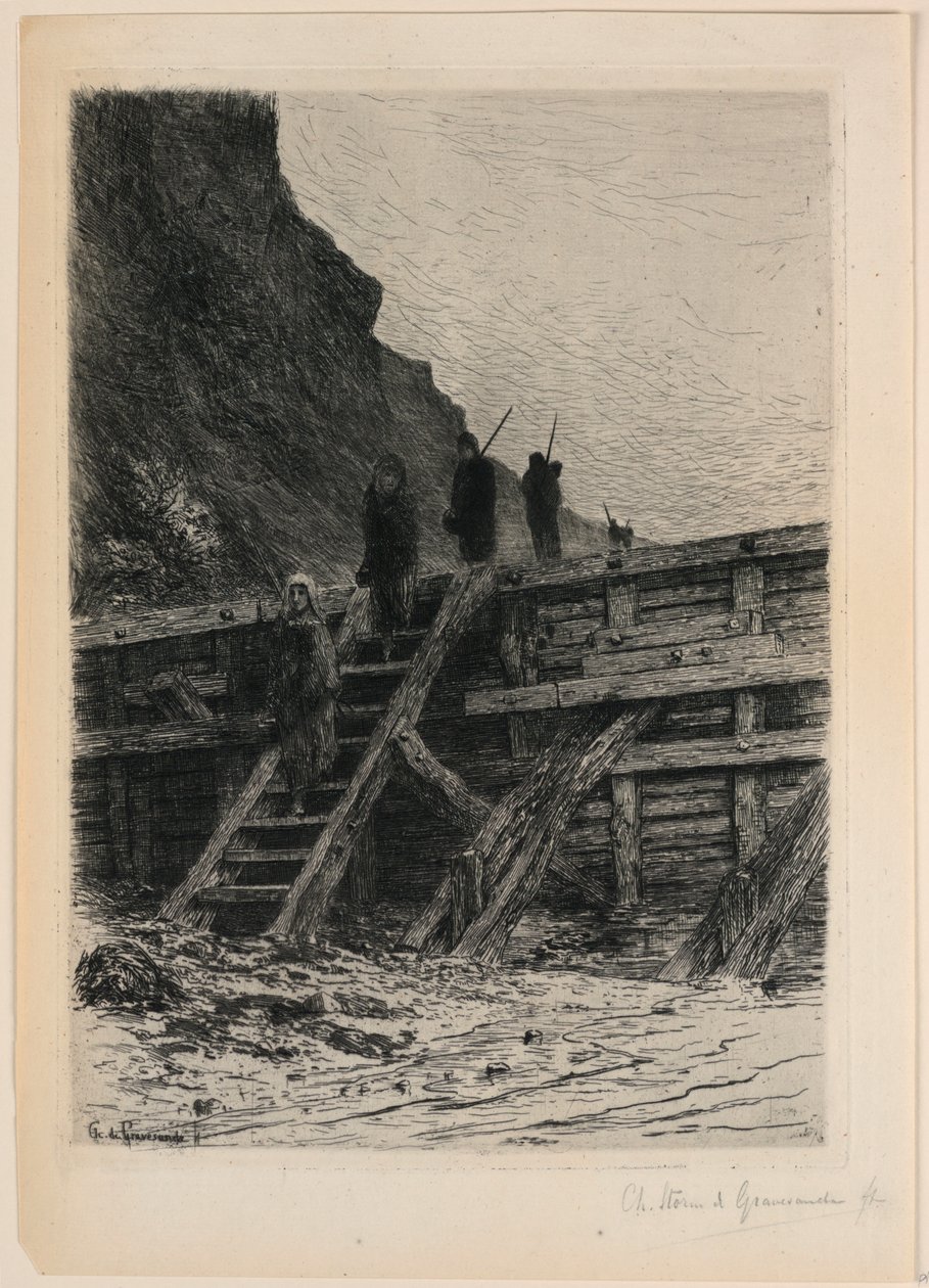 A horgászat visszatérése alkotó: Carel Nicolaas Storm van 