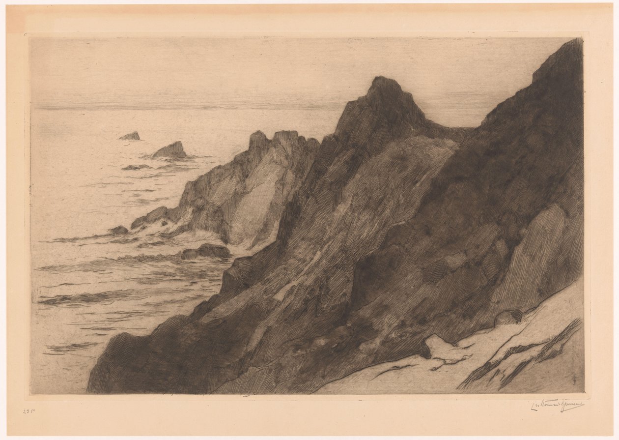 Pointe du Raz alkotó: Carel Nicolaas Storm van 