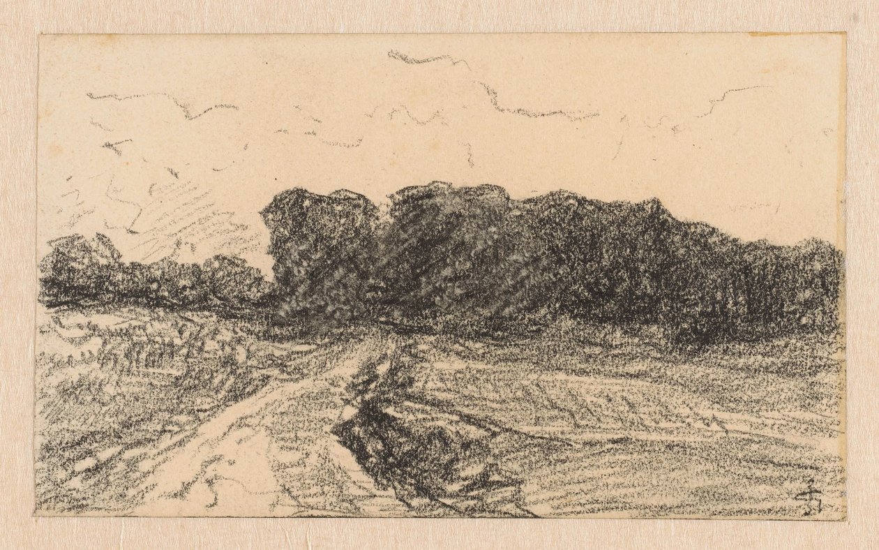Linden-allee, út a klevei Bresserberghez alkotó: Carel Nicolaas Storm van 