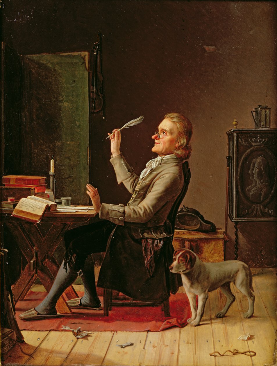 A költő alkotó: Carl Balsgaard