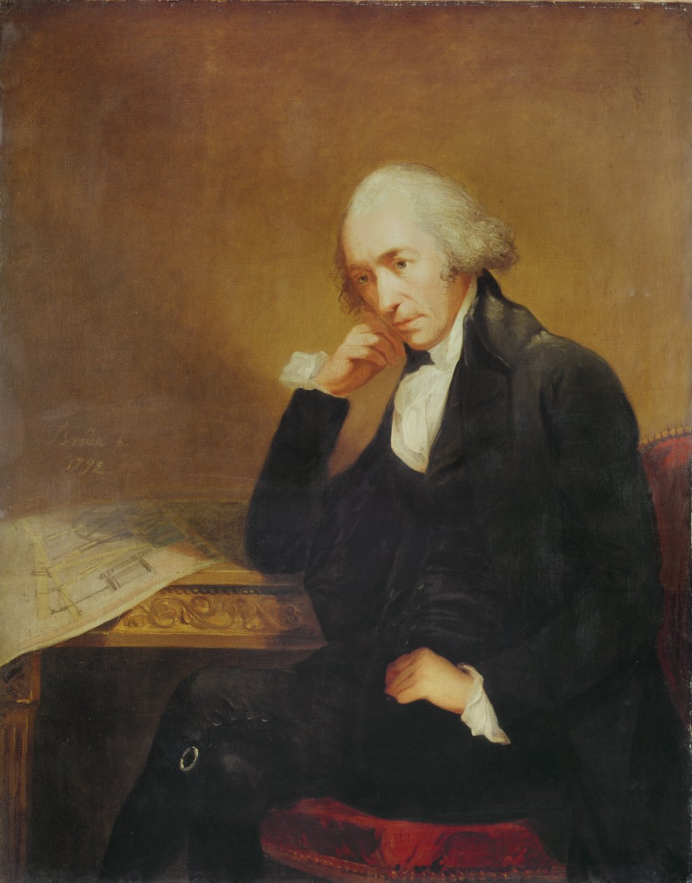 James Watt (1736-1819) portréja 1792 alkotó: Carl Frederick von Breda