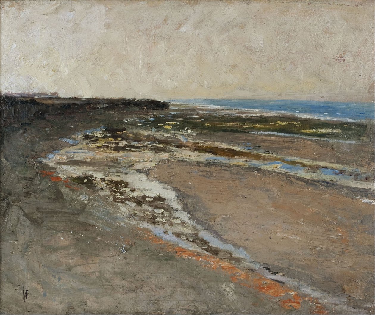 Tengerpart Luc-sur-Merben alkotó: Carl Fredrik Hill