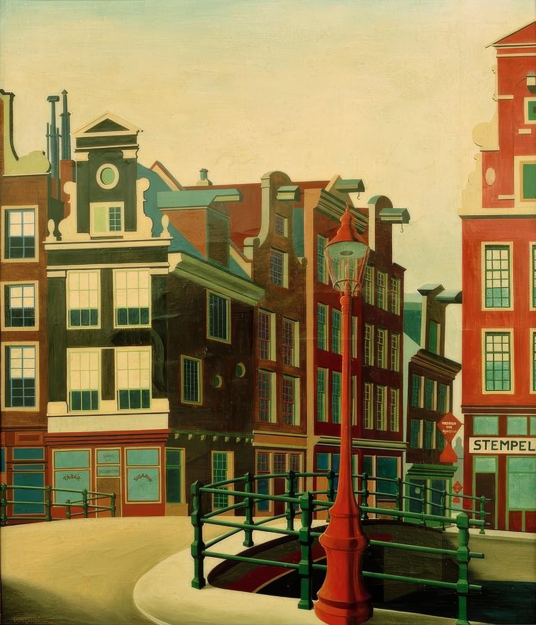 Amszterdam, Singelgracht alkotó: Carl Grossberg
