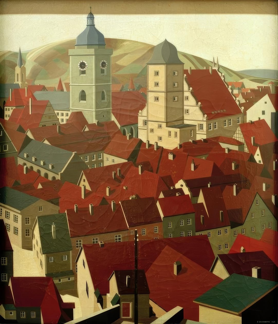 Marktbreit alkotó: Carl Grossberg