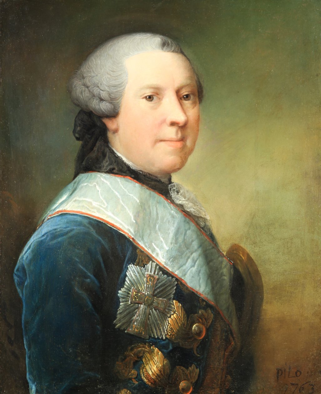 Christian Conrad Danneskiold-Laurvig (1723-1783) festménye alkotó: Carl Gustaf Pilo