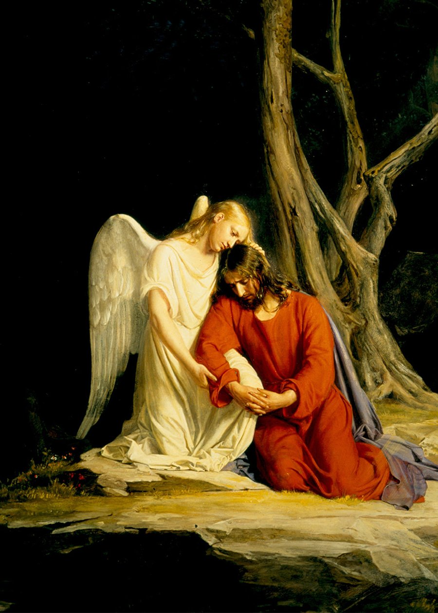 Gecsemáné alkotó: Carl Heinrich Bloch