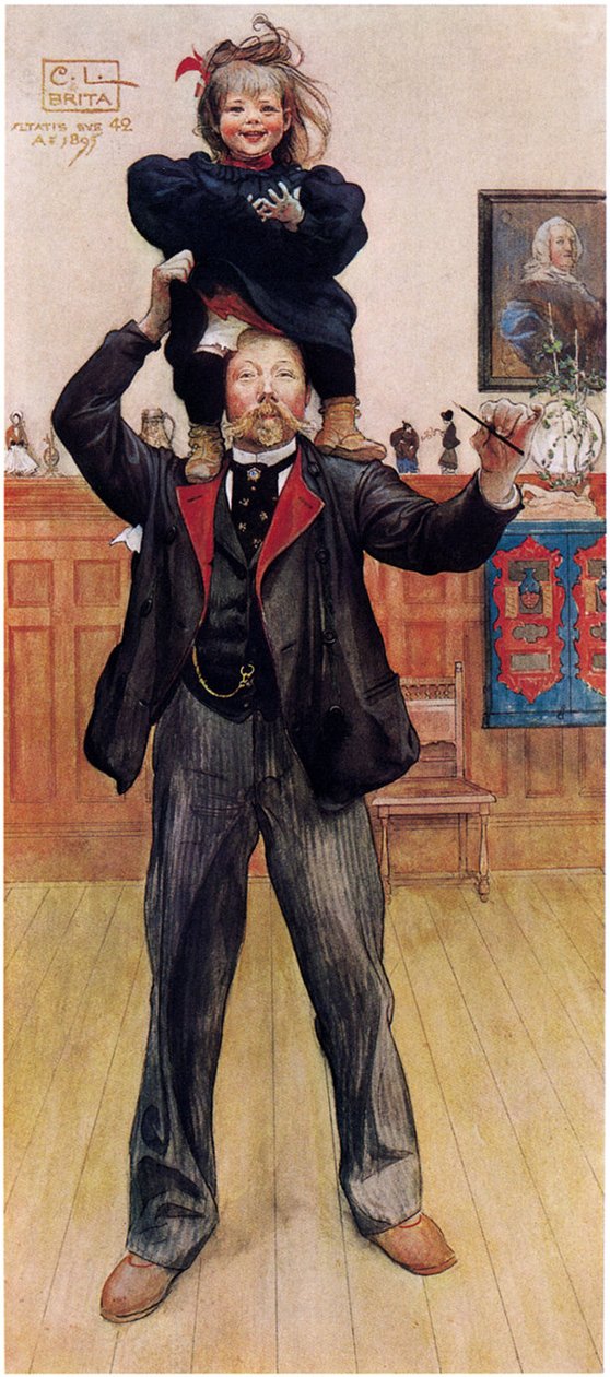 Brita és én alkotó: Carl Larsson
