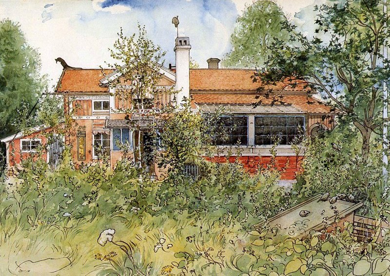 A nap háza alkotó: Carl Larsson