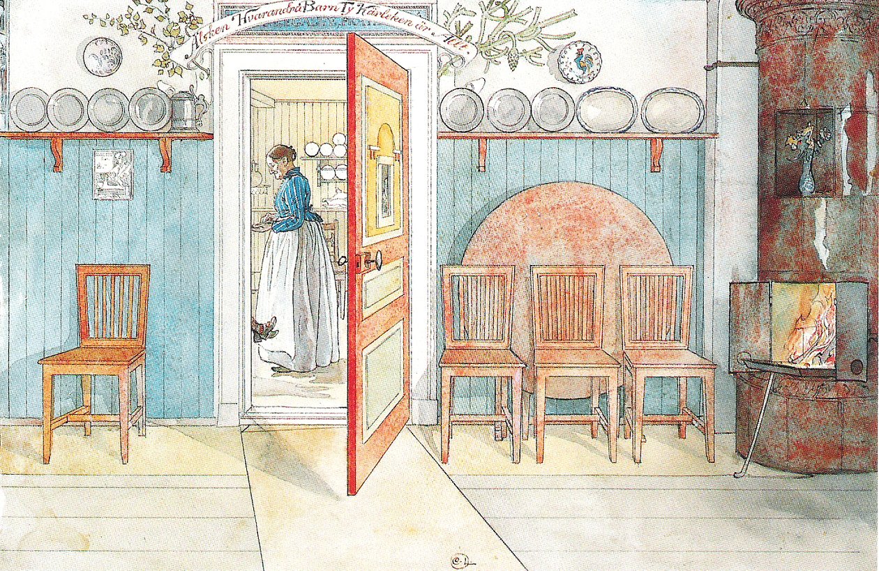 Öreg Anna alkotó: Carl Larsson