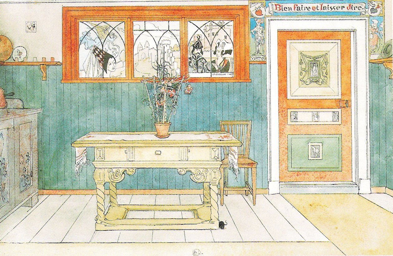 Az ebédlő alkotó: Carl Larsson