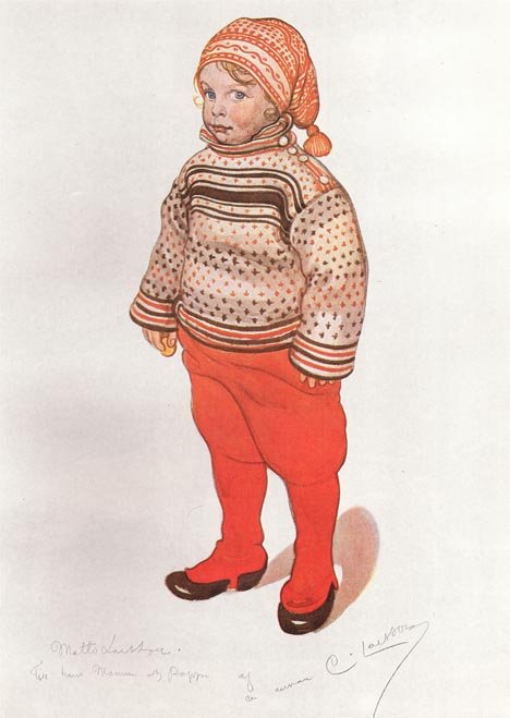 Matts Bergom Larsson alkotó: Carl Larsson