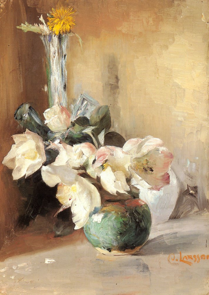 Karácsonyi rózsák alkotó: Carl Larsson