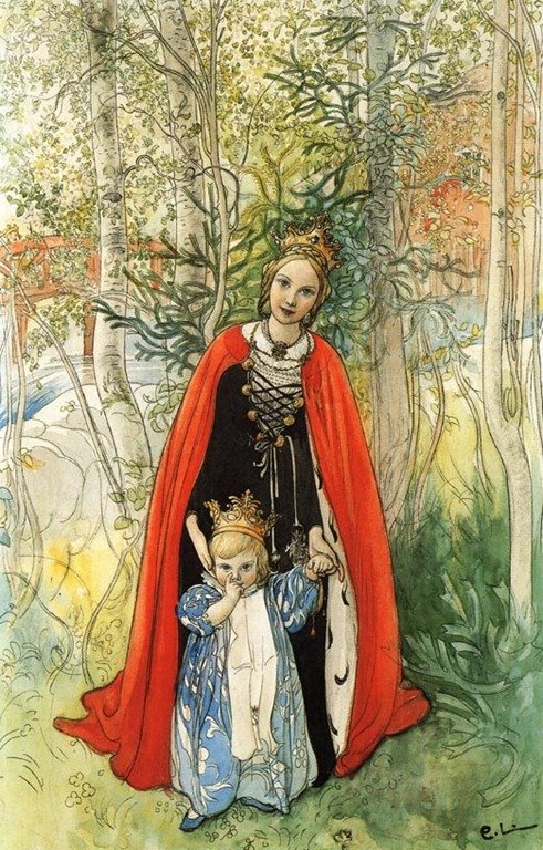 Tavaszi hercegnő alkotó: Carl Larsson