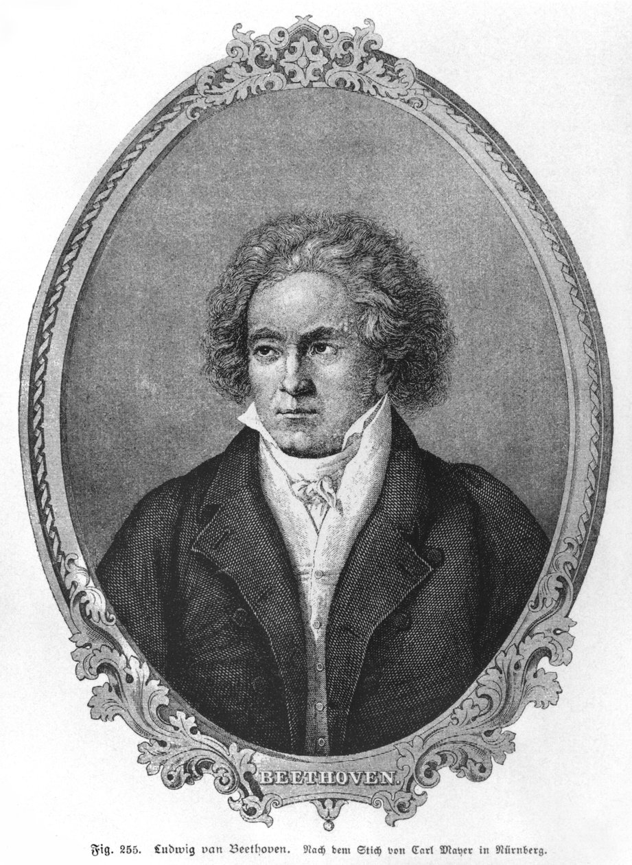 Ludwig van Beethoven (1770-1827) alkotó: Carl Mayer