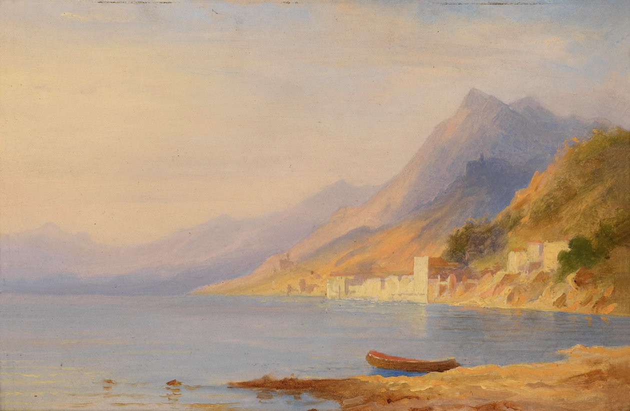 Déli tengerparti táj alkotó: Carl Morgenstern