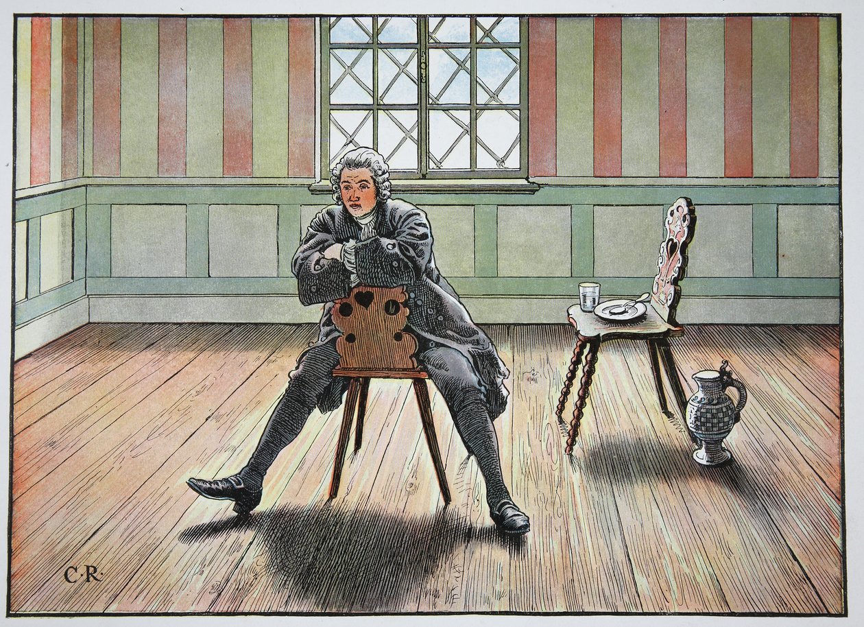 Kustrin an der Oder fogságában, 1750 őszén alkotó: Carl Röchling