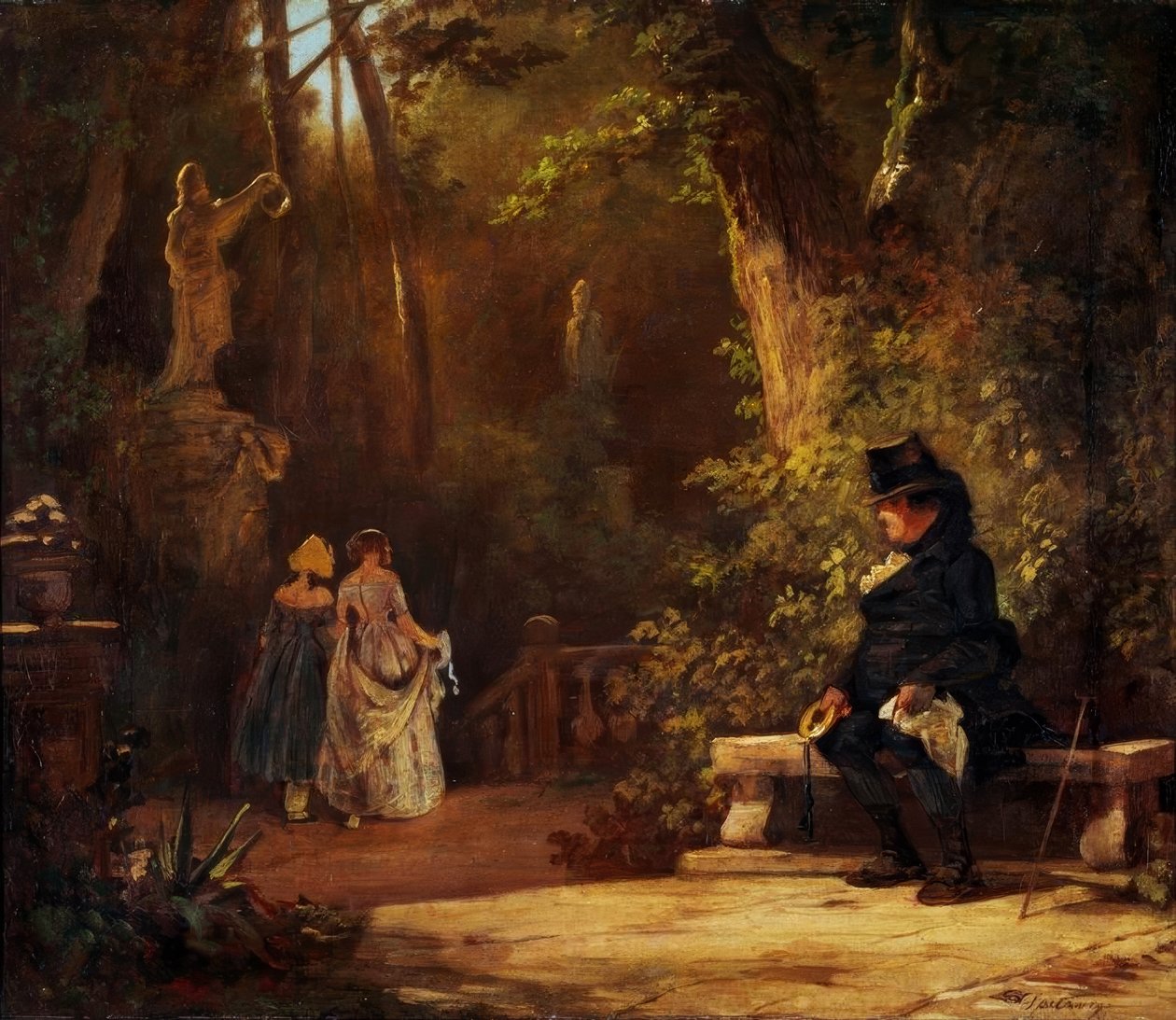 Az özvegy alkotó: Carl Spitzweg