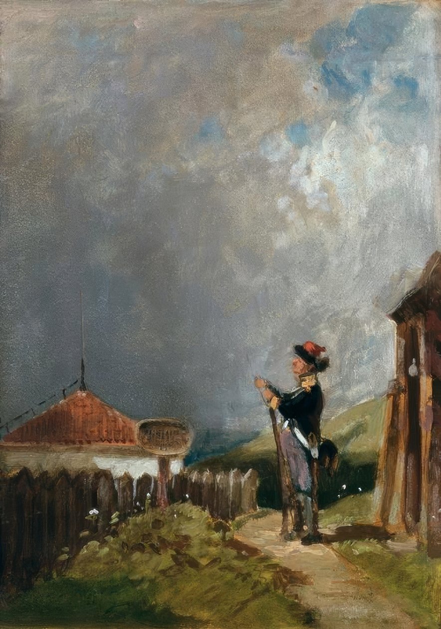 Az őrszem alkotó: Carl Spitzweg