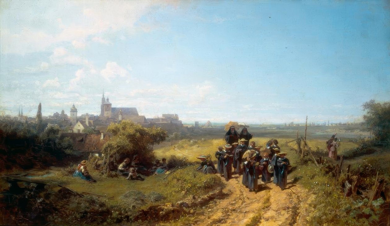 Institutsspaziergang alkotó: Carl Spitzweg