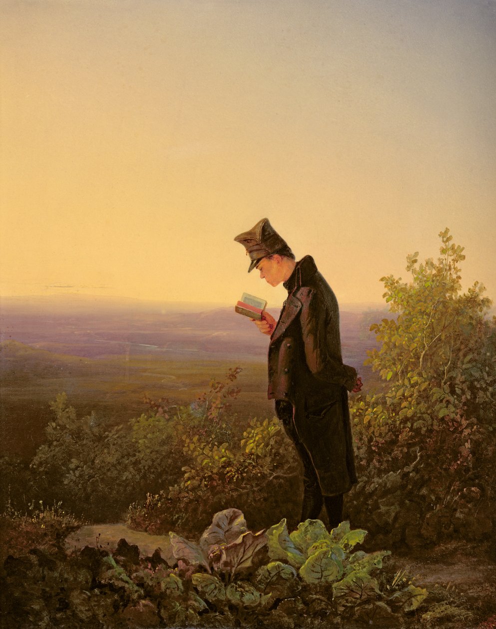 A Breviárium olvasása, Az Est alkotó: Carl Spitzweg