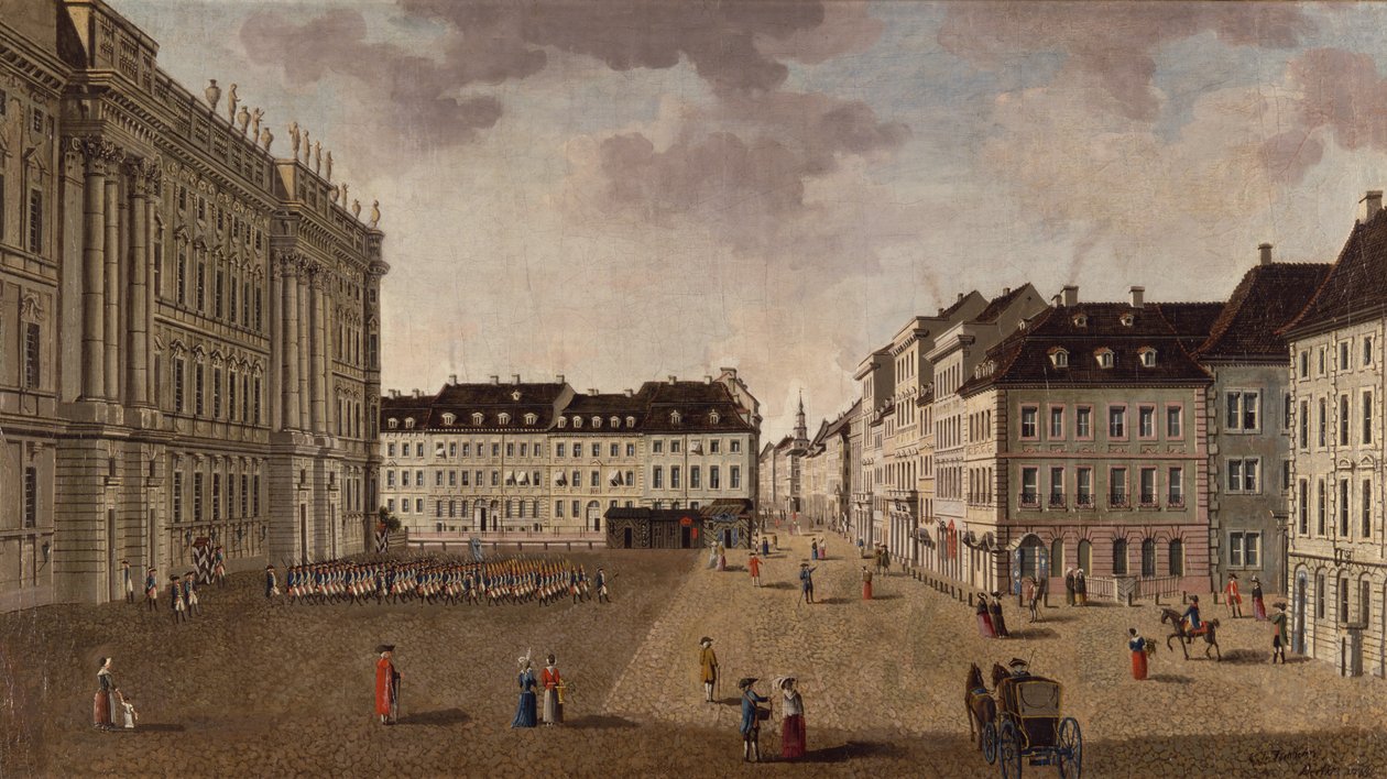 Berlini palota, 1765 alkotó: Carl Traugott Fechhelm