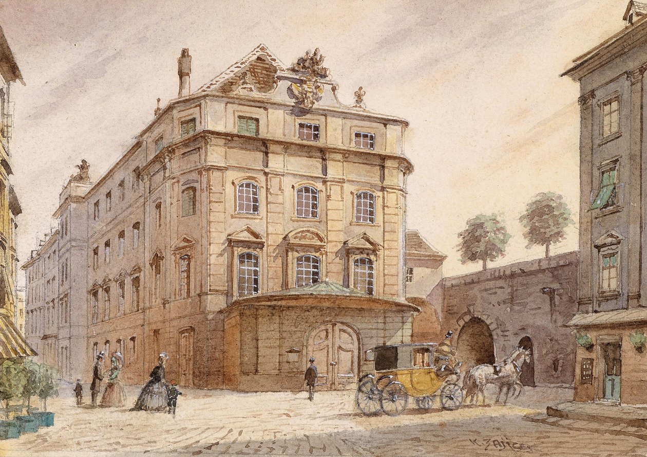 A bécsi Karntnertortheater alkotó: Carl Wenzel Zajicek