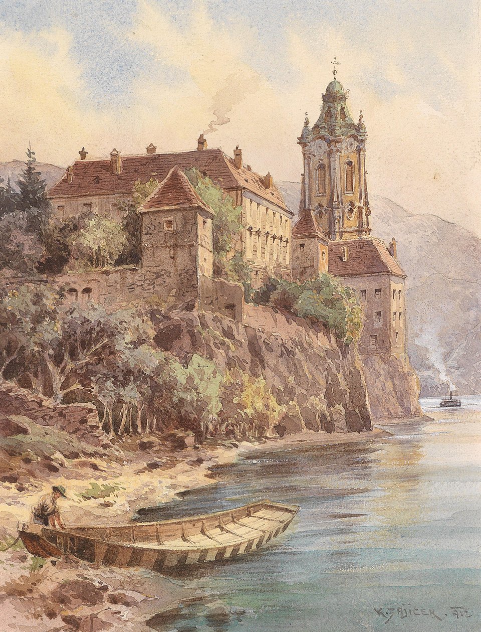 Durnstein alkotó: Carl Wenzel Zajicek