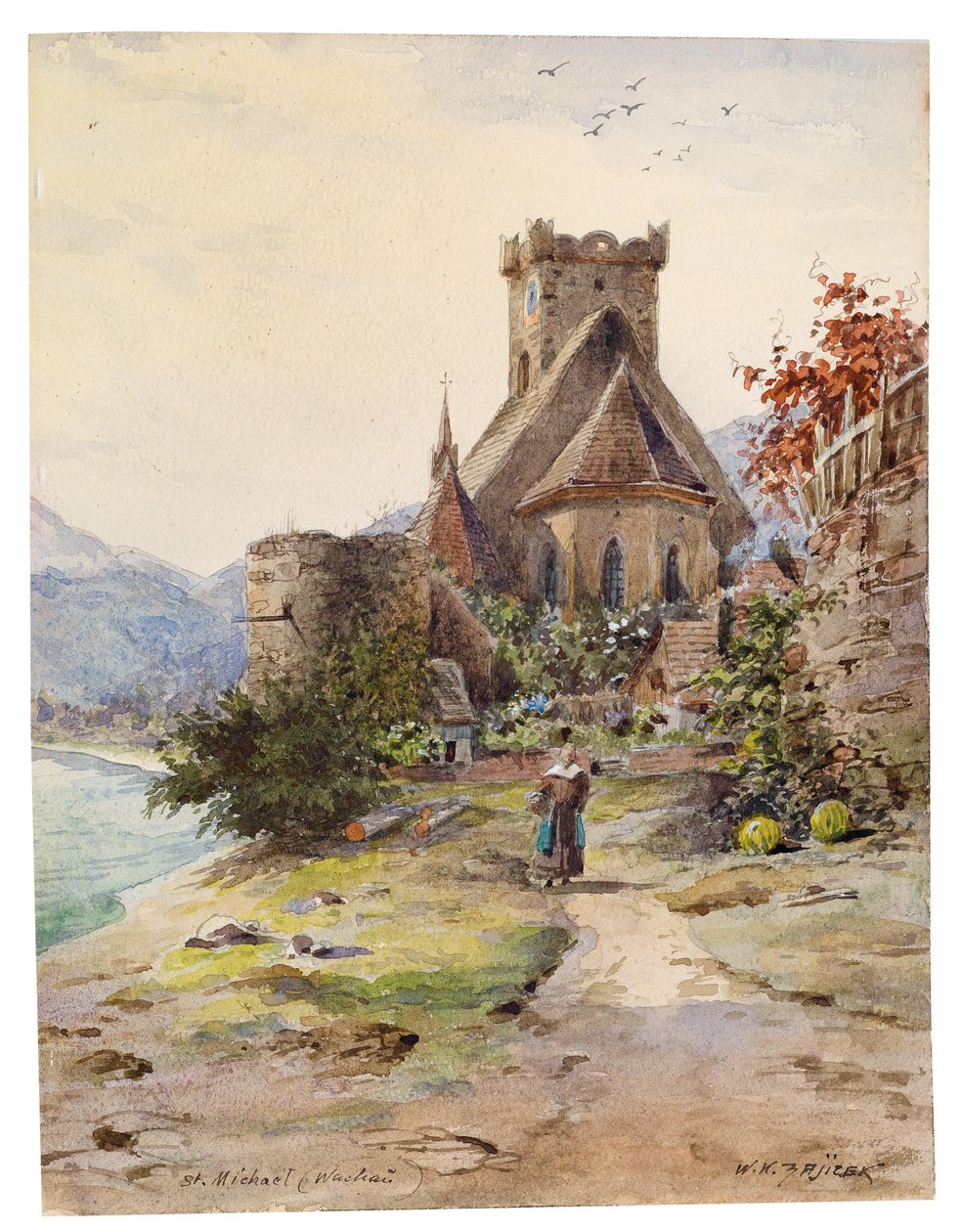 St. Michael Wachau alkotó: Carl Wenzel Zajicek