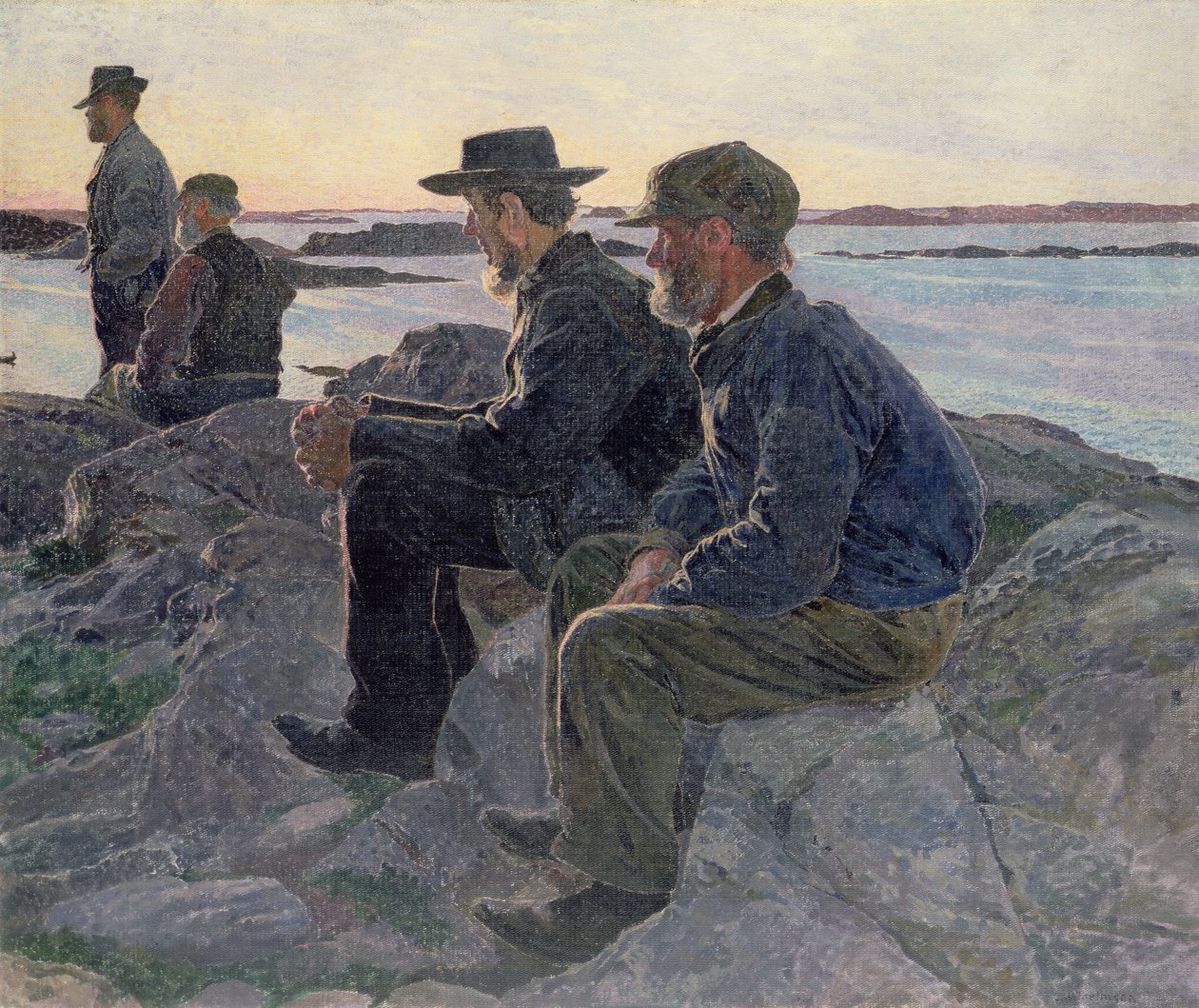 A sziklákon Fiskebackskilben, 1905-6 alkotó: Carl Wilhelm Wilhelmson