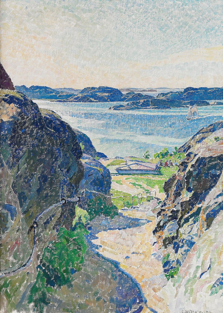 Brunnsvagen, Fiskebackskil alkotó: Carl Wilhelm Wilhelmson