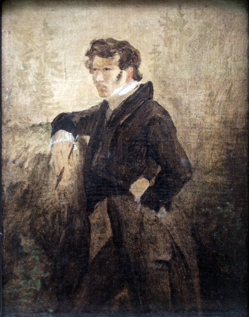 Önarckép alkotó: Carl Blechen