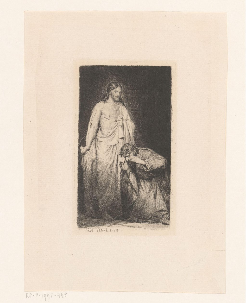 Krisztus megjelenik Tamásnak alkotó: Carl Bloch