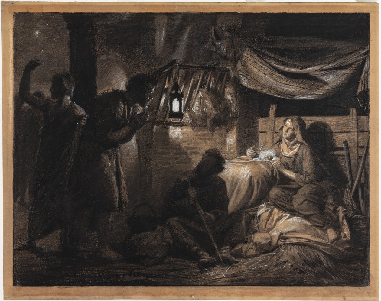 A Pásztorok imádata alkotó: Carl Bloch