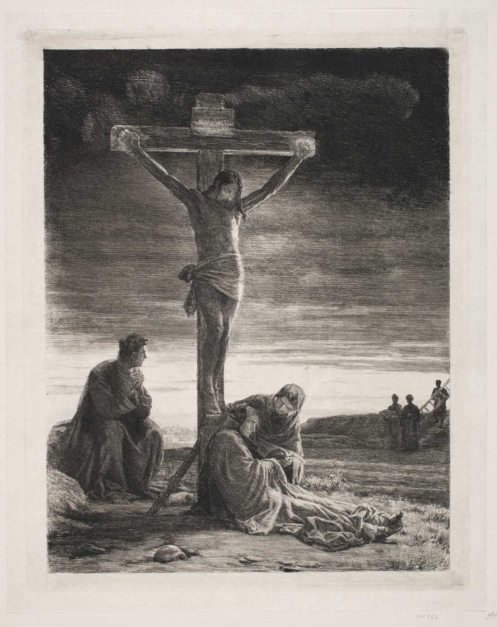 Krisztus a kereszten alkotó: Carl Bloch