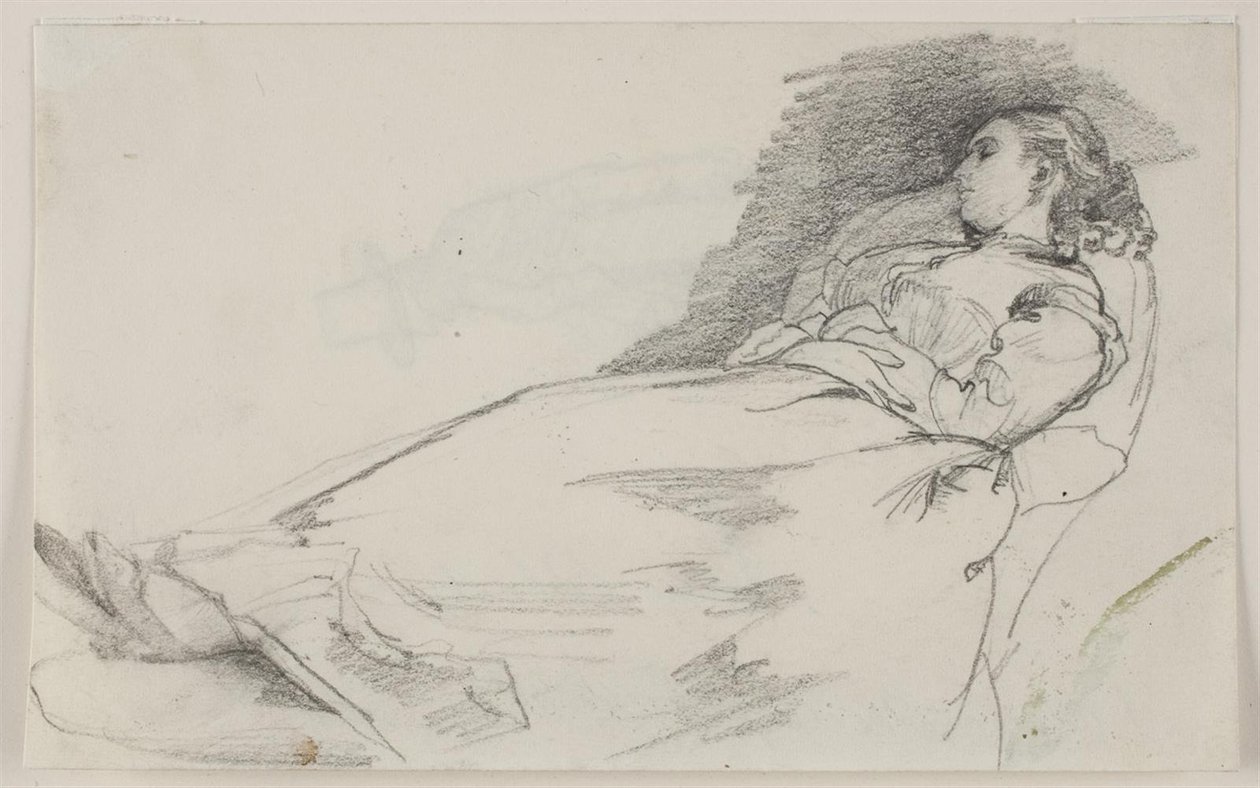 Alvó nő (Alma Bloch) alkotó: Carl Bloch