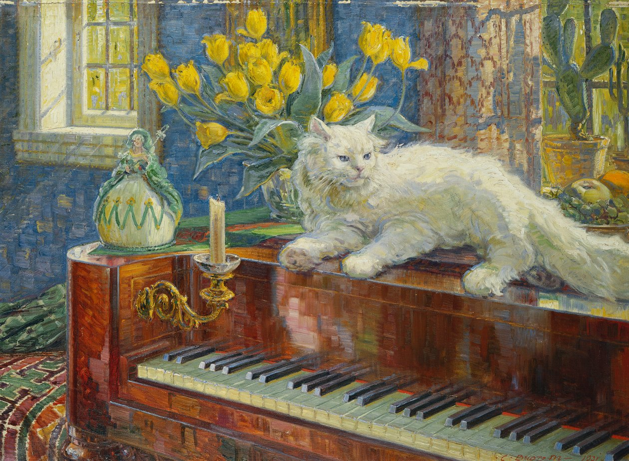Nap a zongoránál alkotó: Carl Budtz Moller